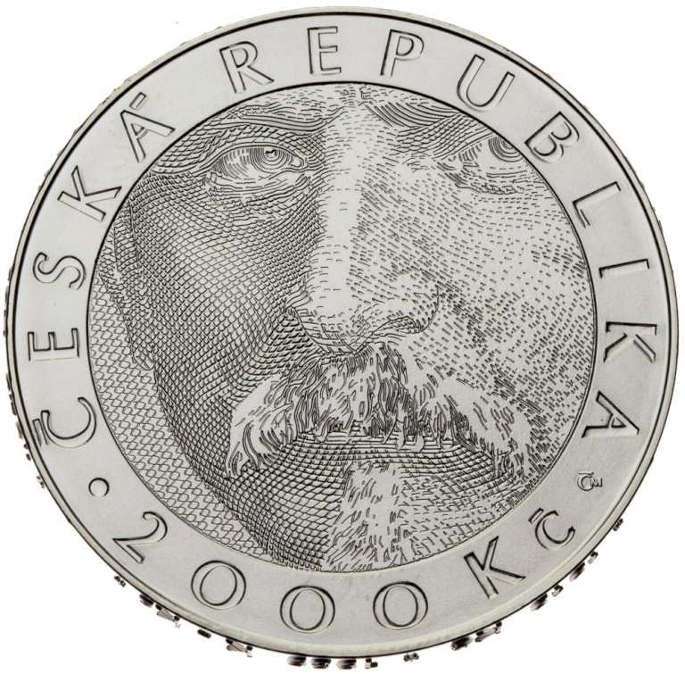 2000 Kč 2019 - Zavedení československé koruny (bimetal)