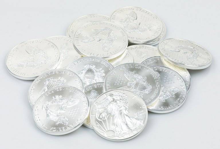 Silver investment coin American Eagle 1 Oz (Price 20pcs with VAT) (1)