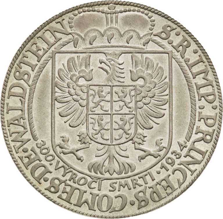 Silver medal 1934 - Albrecht of Wallenstein (matte) (2)