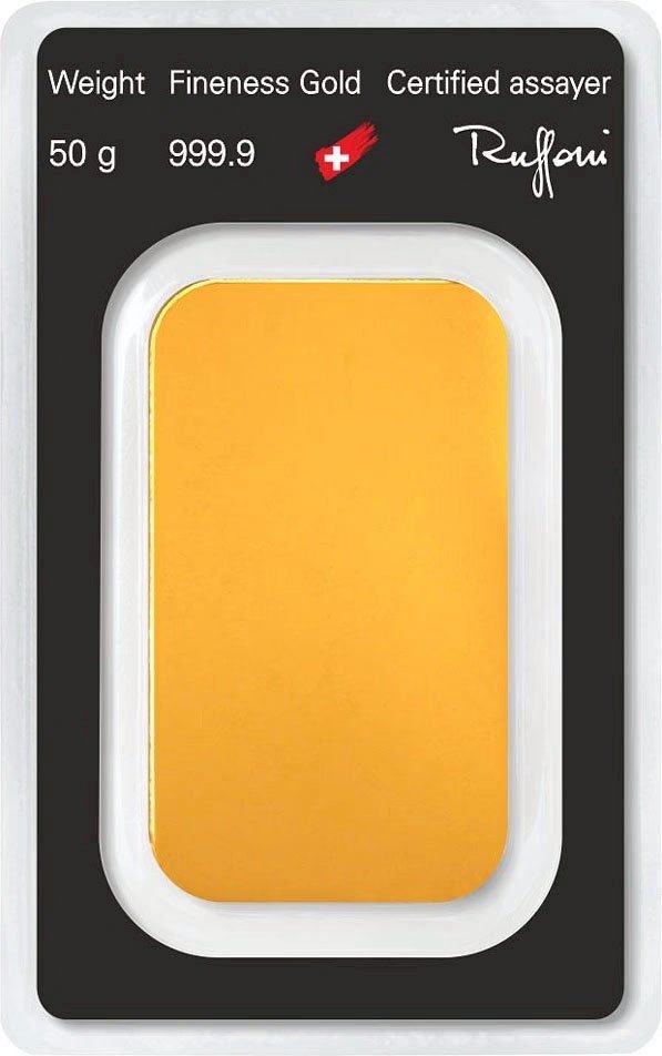 Argor-Heraeusr - Gold bar 50 g (2)