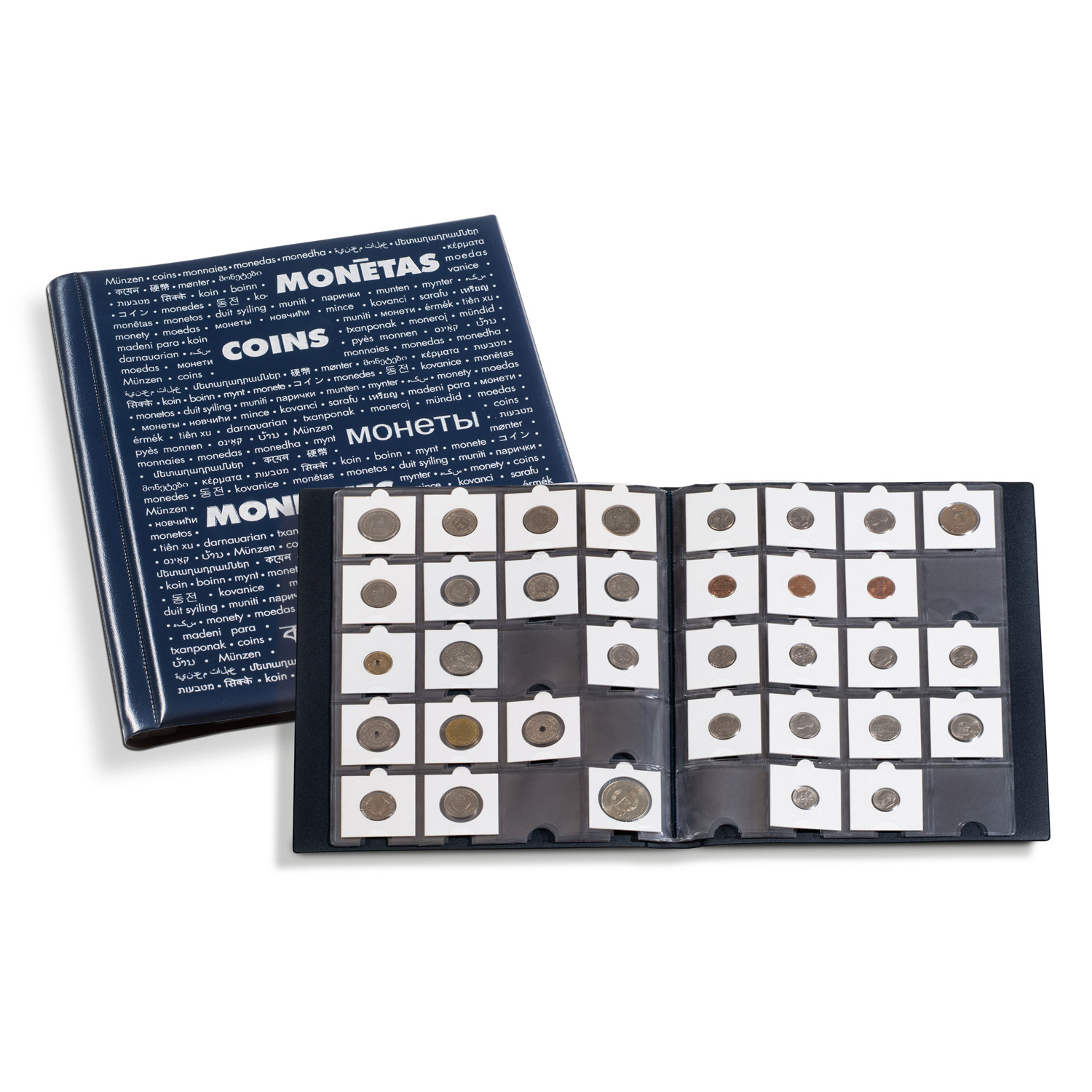 Album for 200 coin holders - front